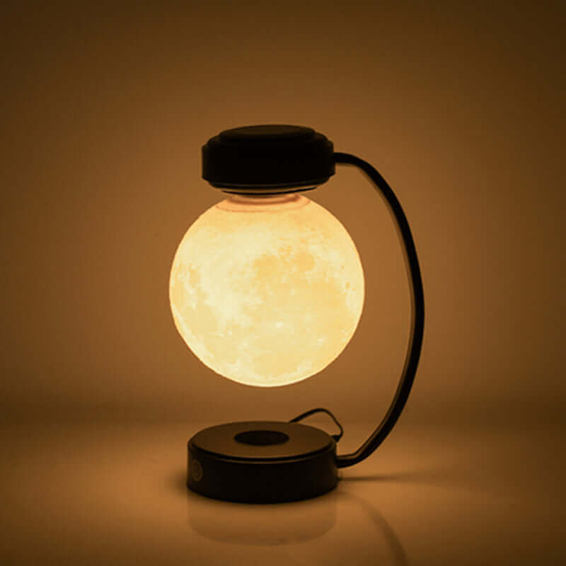 3D LED Mond Nachtlicht Drahtlose Magnetschwebe Rotierende Schwimmende Kugel Lampe Für Schule Büro Buchhandlung Hause Dekoration