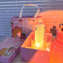 Birthday Gift For High-end Girls Practical Candle Night Light