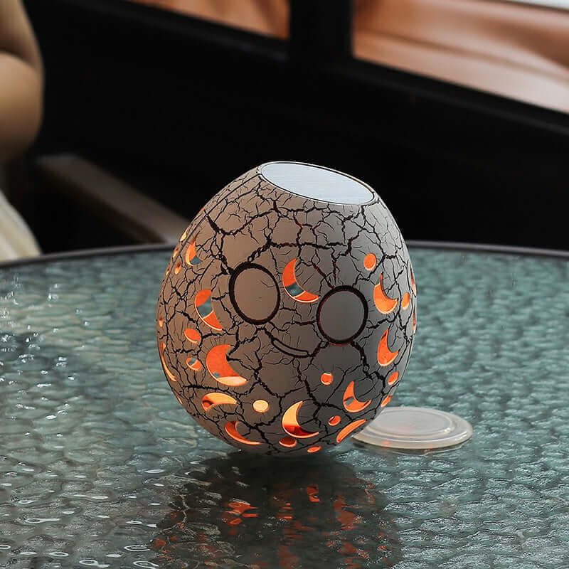 Cracked Led Goose Egg Lamp Charging Rgb Tumbler