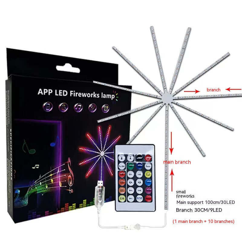 LED Magic Color Bluetooth sprachaktiviertes Musik-Ambientelicht