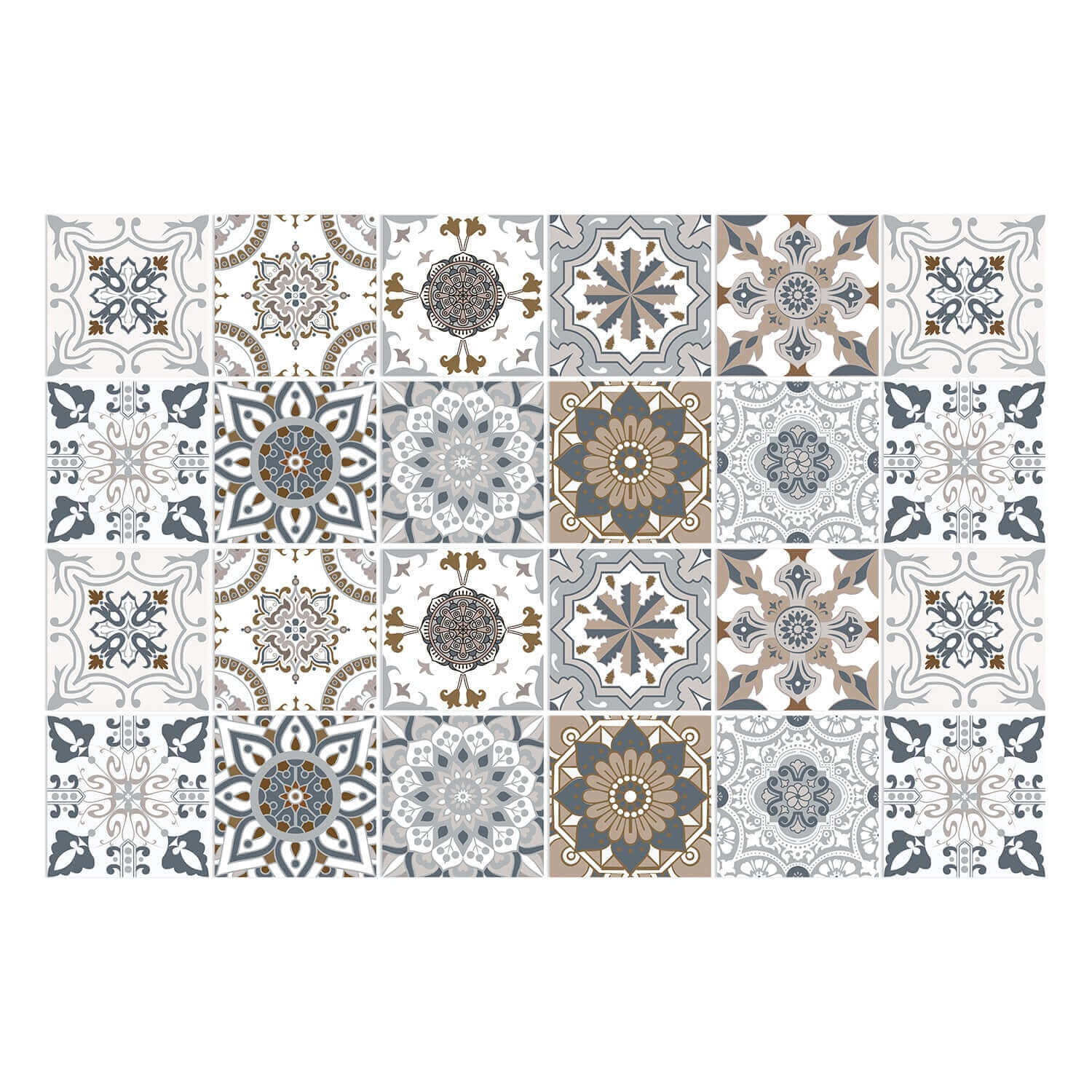 Art Tile Autocollant mural 3D autocollant papier peint de cuisine