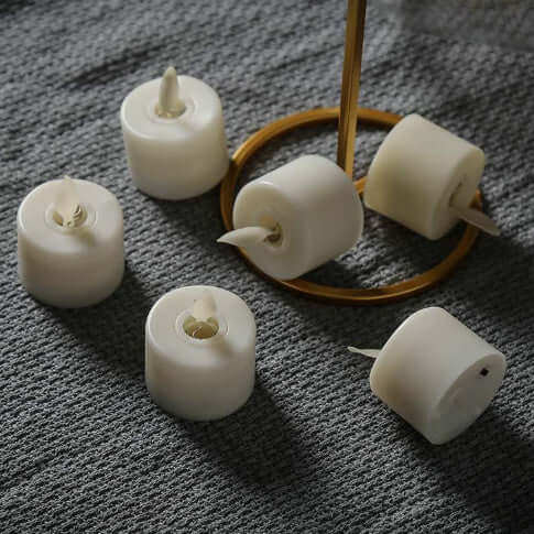 ABS Plastic Warm White Swing Tealight Light