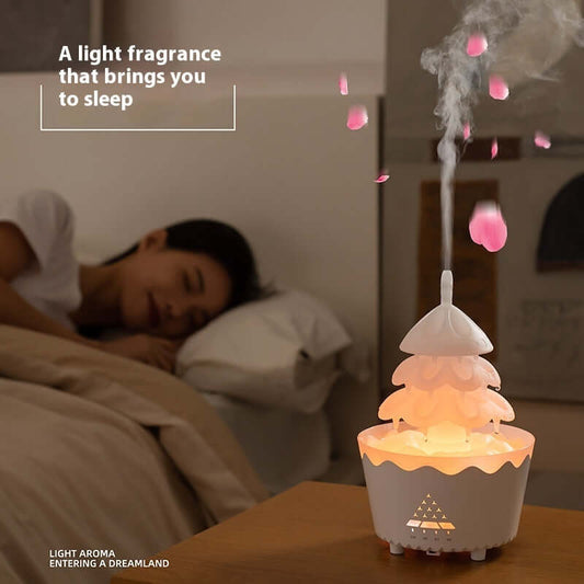 2024 Neues Design Ätherisches Öl Aroma Diffusor Haushalt Stumm Kleine Fernbedienung Luftbefeuchter Geeignet Für Zu Hause Weihnachtsgeschenk