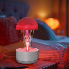 Diffuseur de parfum humidificateur méduse veilleuse colorée diffuseur d'huile essentielle de brouillard épais humidificateur d'air pour la maison, la chambre à coucher et le bureau