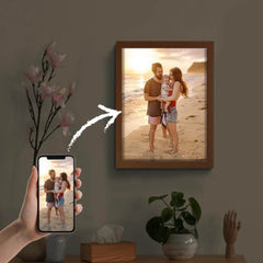 Personalisierte Licht Malerei Custom Foto Malerei Led Glowing Foto Rahmen Kunst Licht Dekoration Weihnachten