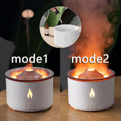 Creative Volcano Aromatherapy Humidifier - Soothing Mist & LED Light