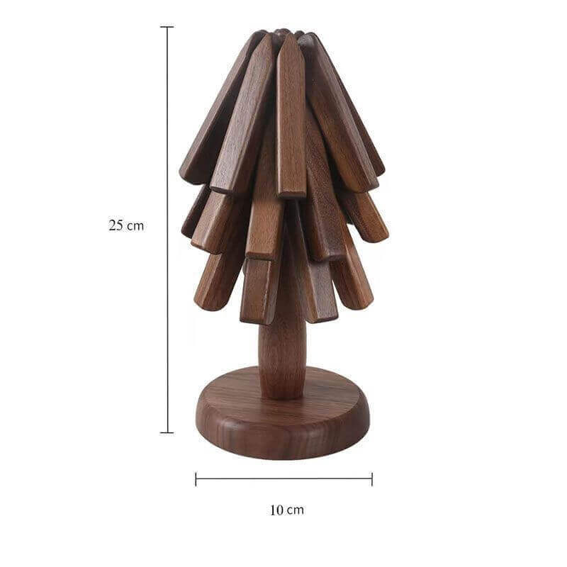 Black Walnut Solid Wood Table Decoration A Tree Anti-scald Thermal Pad