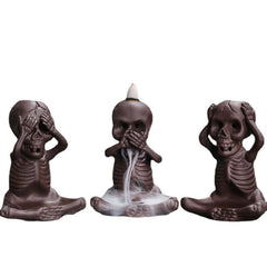 Cadeau d'Halloween original pour poêle à parfum à refoulement Purple Sand