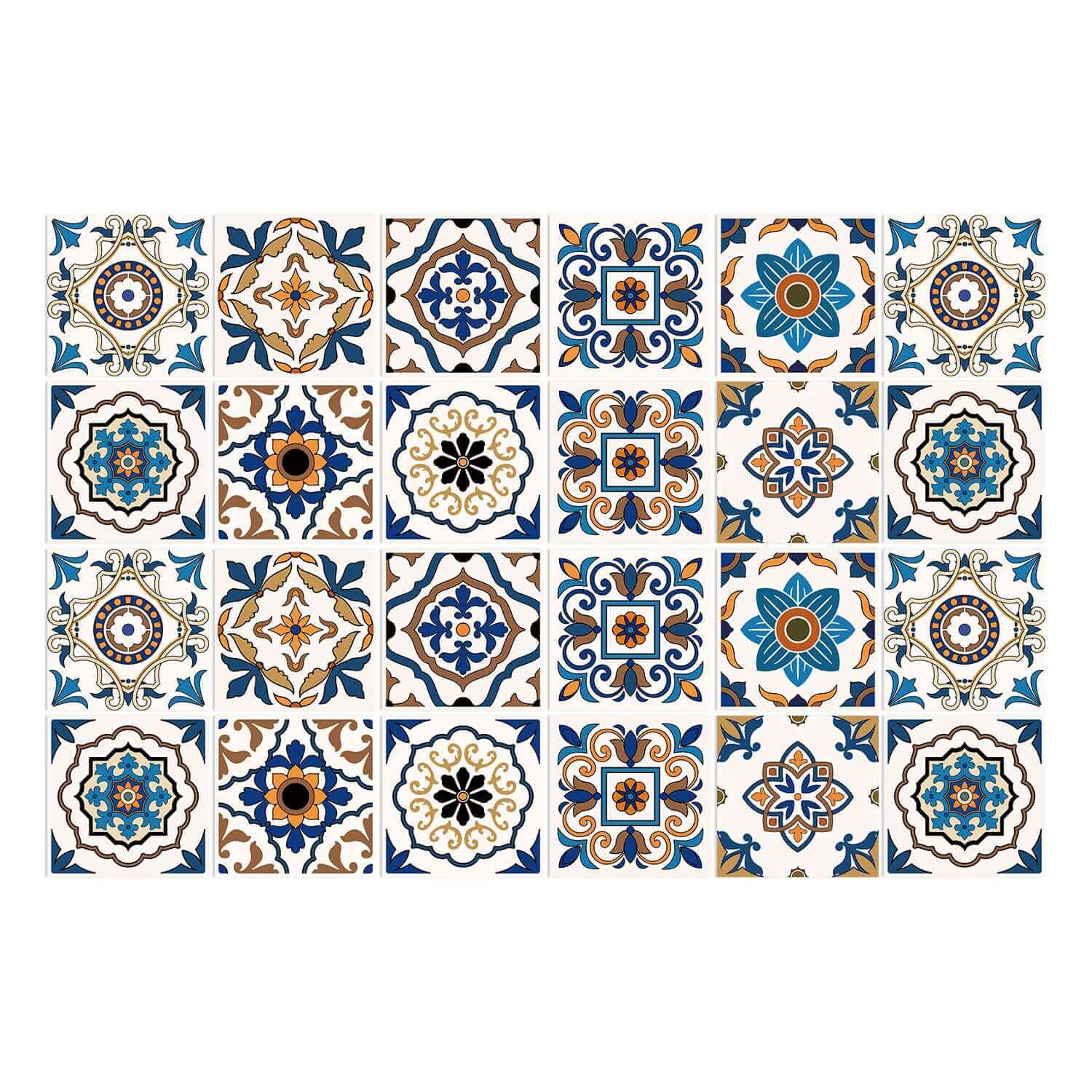 Art Tile Autocollant mural 3D autocollant papier peint de cuisine