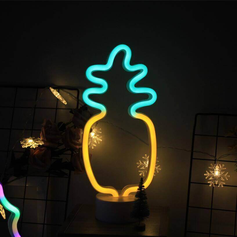 Lampe à modeler LED créative popsicle arc-en-ciel