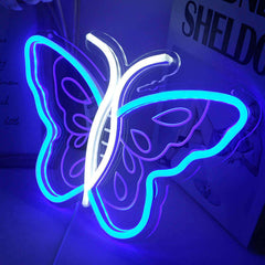 Led Neon Licht Schlafzimmer Home USB Ambiente Licht Internet Celebrity Bar Schmetterling Modellierung Licht