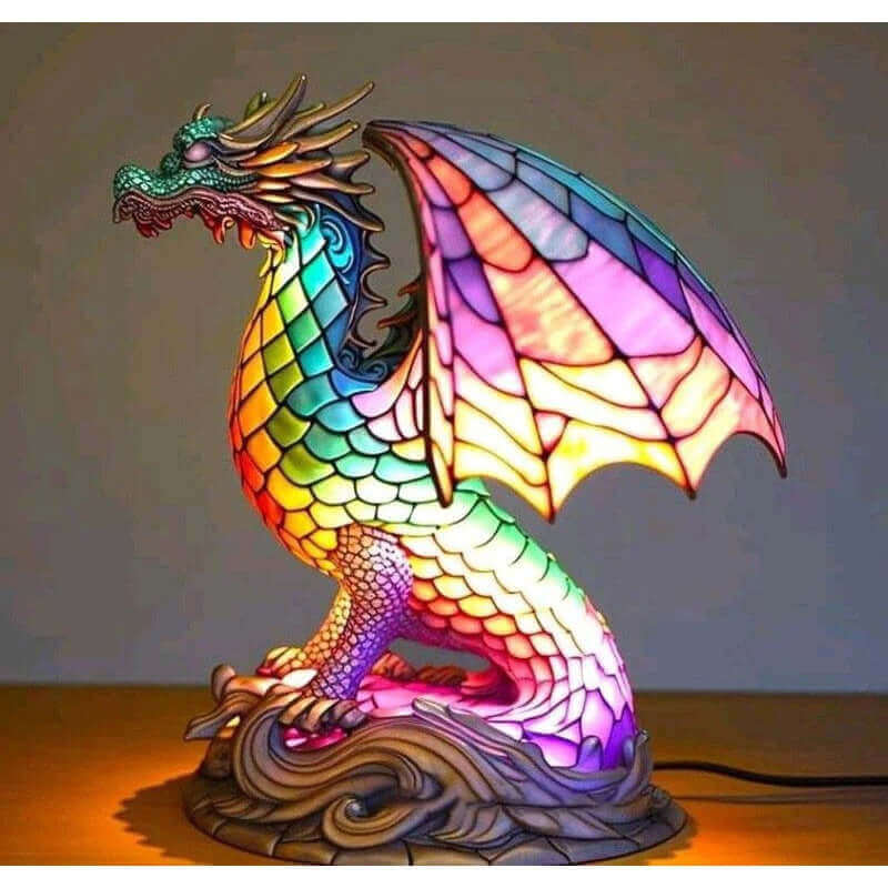 Magic Strange Animal Image Sculpture Colorful Light Ornaments