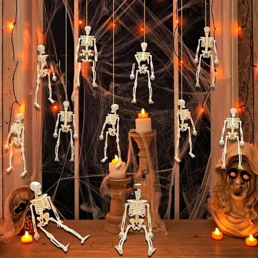 Ensemble de décorations à suspendre pour Halloween avec animaux effrayants pour la maison et l'extérieur