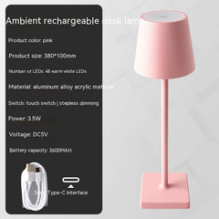 Charging Bar Table Lamp Touch Dimming