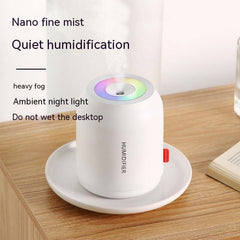 Lampe de nuit colorée créative, humidificateur de lumière de cheval