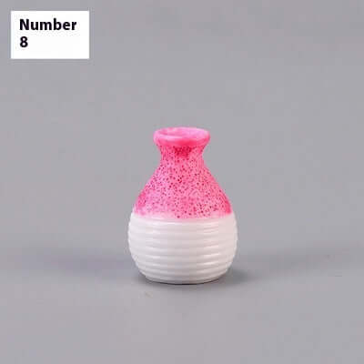Emulational Kreative Vase Handwerk Geschenk Dekoration Micro Landschaft Ornamente Skala Modell