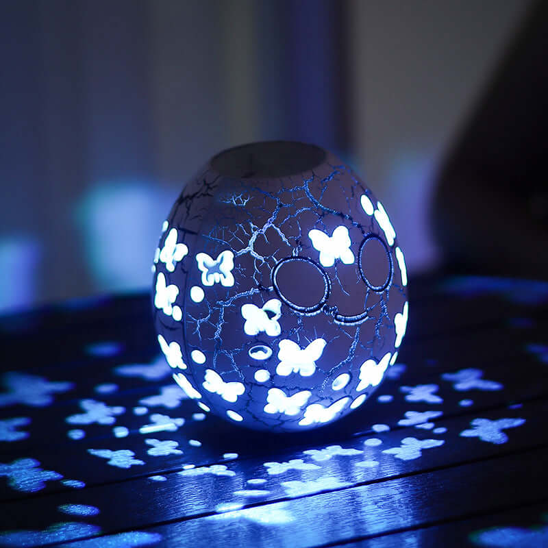 Cracked Led Goose Egg Lamp Charging Rgb Tumbler