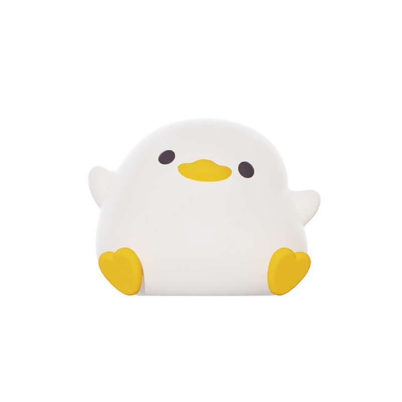 Doudou canard Silicone lampe d'alarme lumière d'ambiance chambre lampe de chevet Usb charge avec veilleuse de couchage