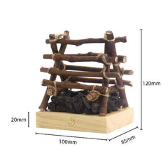 Bedside Decorations Ornaments Branches Campfire Small Night Lamp