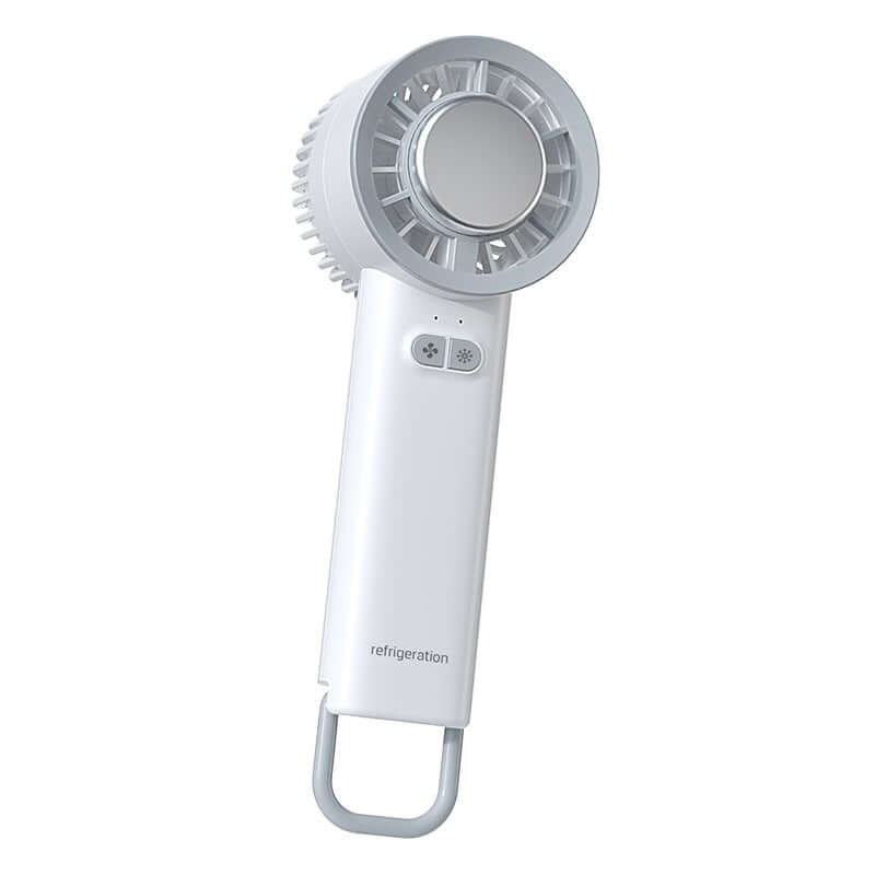 2024 Été Gadget Handheld Turbo Jet Fan Mini Portable Ice Cold Fan Generation Moteur sans balais Vent Ventilateurs de conduit à grande vitesse Souffleur violent