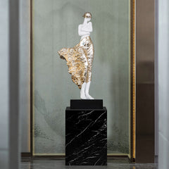 Light Luxury Beauty Characters Sculptured Ornaments