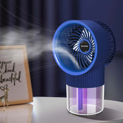 Ventilateur de climatisation à brume glacée, petit portable