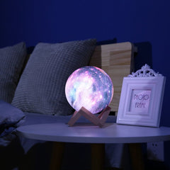 3D Printing Lunar Light Painting Creative Gift Night Light