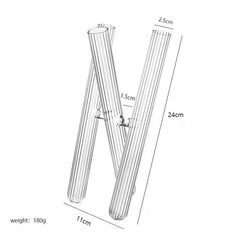 Glass Test Tube Crafts Flower Arrangement Vase Ornaments Home Decor