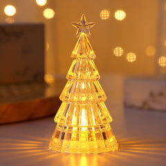 Christmas Decoration Light-emitting Christmas Tree Crystal Small Night Lamp