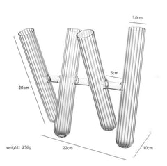 Glass Test Tube Crafts Flower Arrangement Vase Ornaments Home Decor