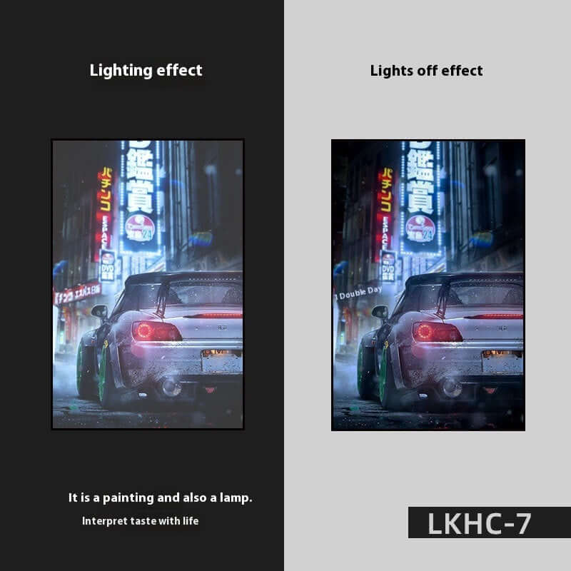 Peinture décorative lumineuse à LED pour voiture avec technologie Sense