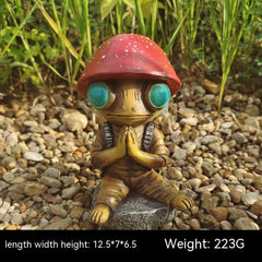 Halloween Garden Decoration Alien Statue Garden Garden Garden Decoration