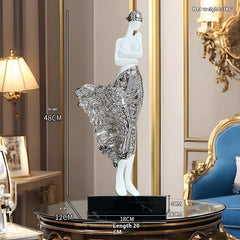 Light Luxury Beauty Characters Sculptured Ornaments