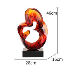 Glass Transparent Resin Craft Ornament