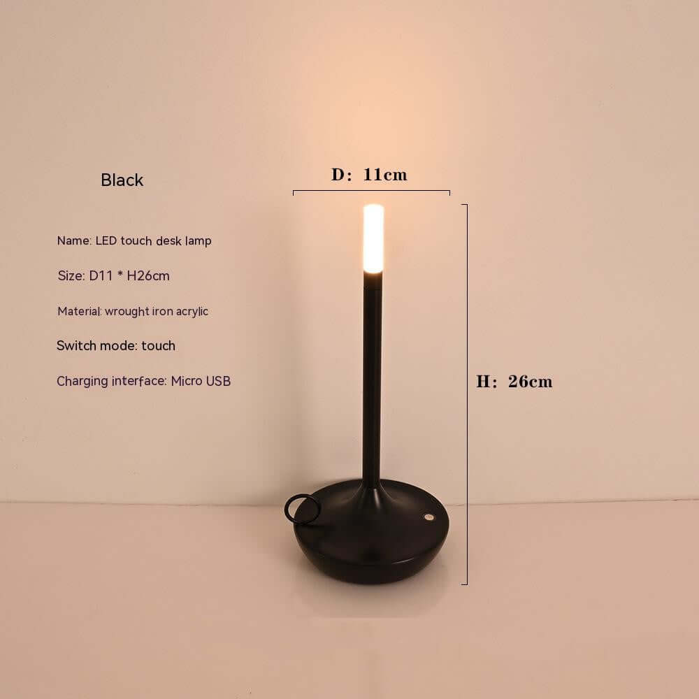 Outdoor Camping Rechargeable Touch Decorative Table Lamp