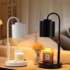 Lampe de table réglable avec bougie d'aromathérapie Nordic Romance