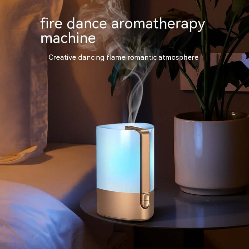 Household Bedroom Ultrasonic Spray Humidifier Ambience Light