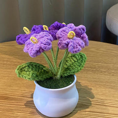 Finished Hand-woven Linglan Potted Plants