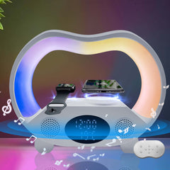 Six-in-one Smart Remote Control Bluetooth Ambience Light Multi-function Wireless Charger