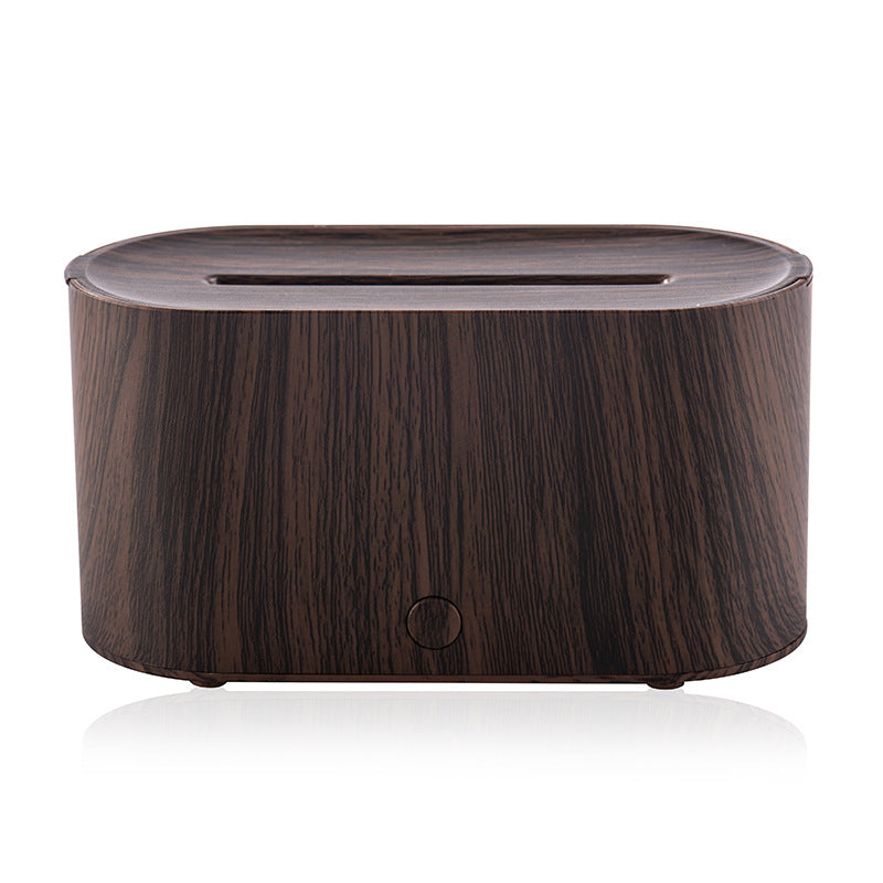 Diffuseur d'arômes à flamme, mini humidificateur domestique à lumière colorée
