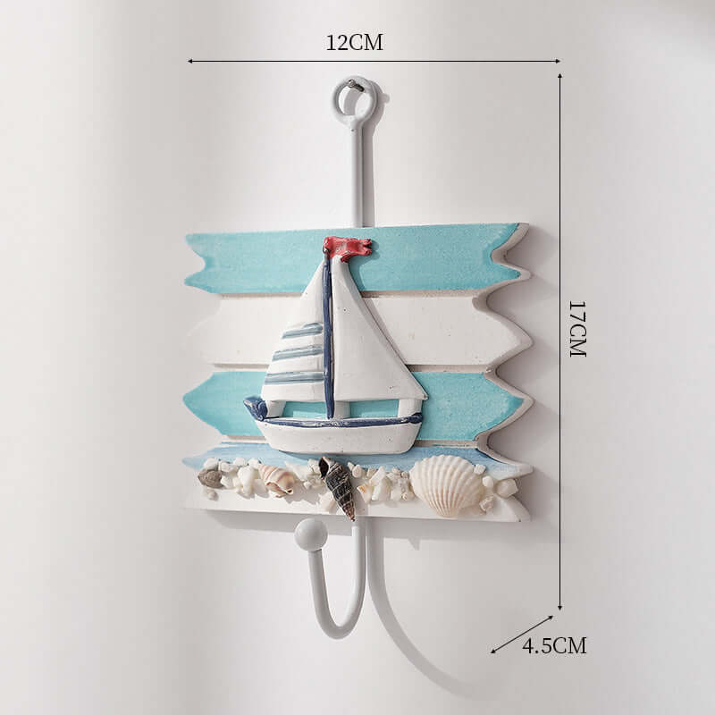 Ocean Style Home Ornament Hat-and-coat Hook Creative