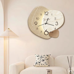 Horloge de décoration simple et moderne de luxe abordable pour salon