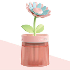 Flower Air Humidifier Small Night Lamp Usb