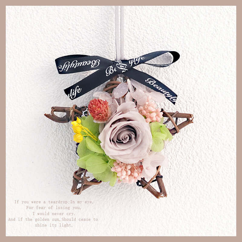 Colorful Preserved Flower DIY Kits for Creative Car Decorations