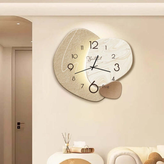 Wohnzimmer Erschwingliche Luxus Mode Einfache Und Moderne Dekoration Uhr