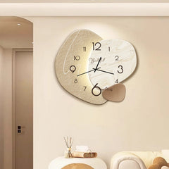 Horloge de décoration simple et moderne de luxe abordable pour salon