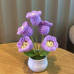 Finished Hand-woven Linglan Potted Plants