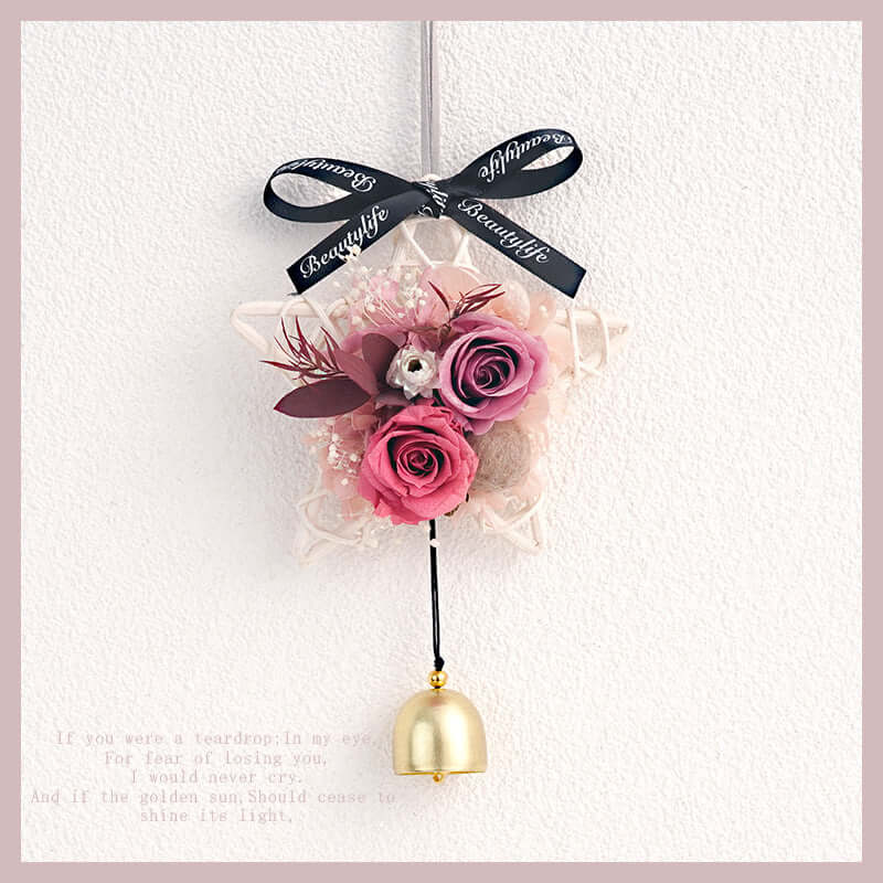 Colorful Preserved Flower DIY Kits for Creative Car Decorations