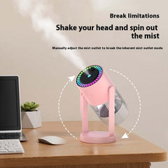 Humidificateur à projection de ciel étoilé, atomiseur créatif USB