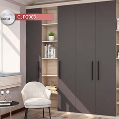 Wardrobe Door Moisture-proof Stickers Self-adhesive Thickened Waterproof Wallpaper